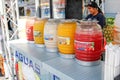 Aguas frescas barrels