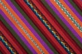 Aguayo andean loom Royalty Free Stock Photo