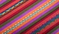 Aguayo andean loom Royalty Free Stock Photo