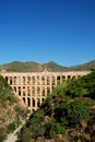 Aguila Aqueduct Nerja Royalty Free Stock Photo