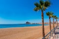 Aguilas Levante beach Murcia in Spain Royalty Free Stock Photo