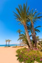 Aguilas Poniente beach Murcia in Spain Royalty Free Stock Photo