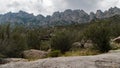 Aguirre Spring landscape in New Mexico. Royalty Free Stock Photo