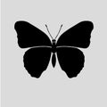 Butterfly Silhouette vectors images