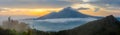 Agung volcano in bali, 4 days before the eruption