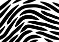 Black and white abstract psydelic wavy swish curves texture background Royalty Free Stock Photo