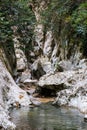 Agur river in gorge Royalty Free Stock Photo