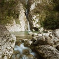 Agura Waterfall Royalty Free Stock Photo