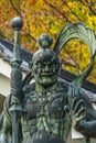 Agyo Deva King (Nio or Kongorikishi) Guardian. Shoukoku-ji temple. Part of Bando Sanjusankasho Kannon 33 Buddhist temples pilgrima