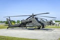 Ah 64 Apache helicopter Royalty Free Stock Photo