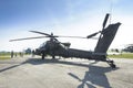 Ah 64 Apache helicopter Royalty Free Stock Photo