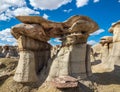 Ah-Shi-Sle-Pah Badlands Royalty Free Stock Photo