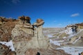 Ah-Shi-Sle-Pah Wilderness Study Area in winter ,New Mexico