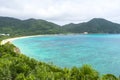 Aharen Beach on Tokashiki Island, Okinawa Royalty Free Stock Photo