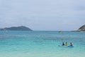 Aharen Beach on Tokashiki Island in Okinawa, Japan.