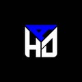AHD letter logo creative design with vector graphic, Royalty Free Stock Photo