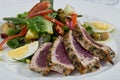 Ahi tuna salad Royalty Free Stock Photo