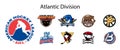 AHL season 2022Ã¢â¬â23. Bridgeport Islanders, Charlotte Checkers, Hartford Wolf Pack, Hershey Bears, Lehigh Valley Phantoms,