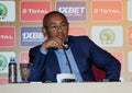 Ahmad Ahmad   president of the Confederation of African Football   CAF Royalty Free Stock Photo