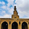 Ahmed Ibn Tolon Mosque in Cairo Royalty Free Stock Photo