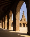 Ahmed ibn tulun mosque Royalty Free Stock Photo