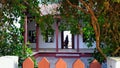 Mahatma Gandhi`s residence at Sabarmati Ashram, Ahmedabad. Royalty Free Stock Photo