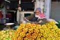 Street sellers of vegetables in India