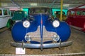 AHMEDABAD, GUJARAT, INDIA - June 2017, Close-up of the front of Buick Year 1939, Coach work - convertible, USA. Auto world vinta Royalty Free Stock Photo