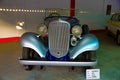 AHMEDABAD, GUJARAT, INDIA - June 2017, Close-up of the front of Chevrolet Year 1933, Coach work - tourer, USA. Auto world vintag