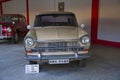 AHMEDABAD, GUJARAT, INDIA - June 2017, Close-up of the front of Fiat 1500 Year 1964, Coach work - saloon, Italy Auto world vinta Royalty Free Stock Photo