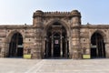 Ahmedabad, Gujarat, January 2020, Front View of Jami Masjid or Friday Mosque Royalty Free Stock Photo