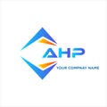 AHP abstract technology logo design on white background. AHP creative initials Royalty Free Stock Photo