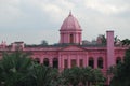 Ahsan Monjil was the official residential palace and seat of the Nawab of Dhaka.