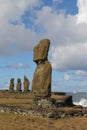 Ahu Tahai, Easter Island Royalty Free Stock Photo