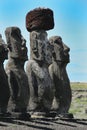 Ahu Tongariki, Easter Island Royalty Free Stock Photo