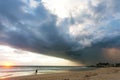 Ahungalla Beach, Sri Lanka - Impressive atmosphere disturbance d