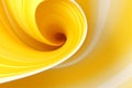 Abstract composition - yellow twisting spiral, funnel. Wallpaper