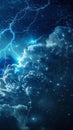 AI algorithm analyzing climate data to predict weather patterns more accurately