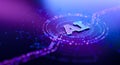 AI - Artificial Intelligence. Big Data and Deep Machine learning Concept. Business Internet Technology