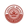 vintage and retro badge Label design collection vector 1