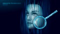 AI chat bot search artificial intelligence technology. Website virtual reality data analysis information prompt research