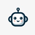 AI chatbot development company line logo