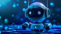 An AI chatbot using natural language processing to quickly synthesize data from customer inquiries and provide accurate