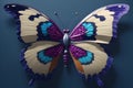 AI conjures a stunning image of a butterfly