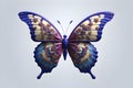 AI crafts a tapestry of nature\'s artistry in the form of a butterfly