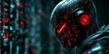 AI Cybersecurity Robot: Technology, Digital Data, and Futuristic Cyber Defense