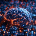 AI digital neural networks, binary woven.