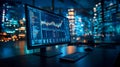 AI-Driven Property Valuation: Automated Market Analysis, computer screen displaying an AI-powered property valuation