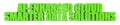 AI Enhanced Cloud Smarter Data Solutions, 3d text