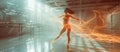 Dancer with AI in Elegant Studio AIG60